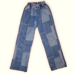 NWT!! Rolanko Juniors Denim Patch Pants